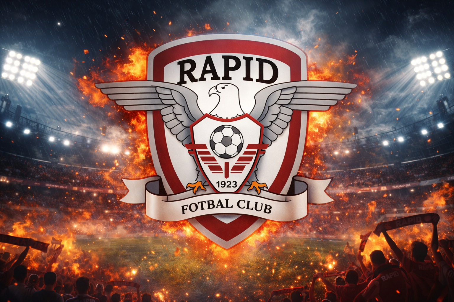 Canvas Echipa de Fotbal RAPID