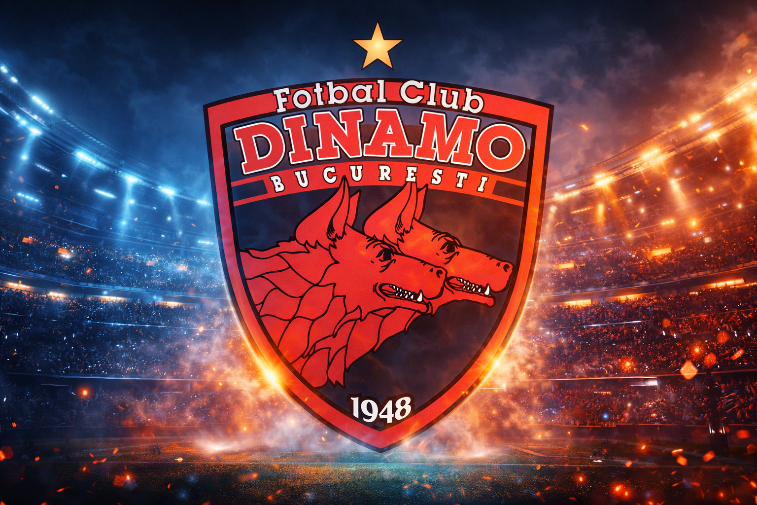 Canvas Echipa de Fotbal DINAMO