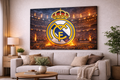 Canvas Echipa de Fotbal REAL MADRID