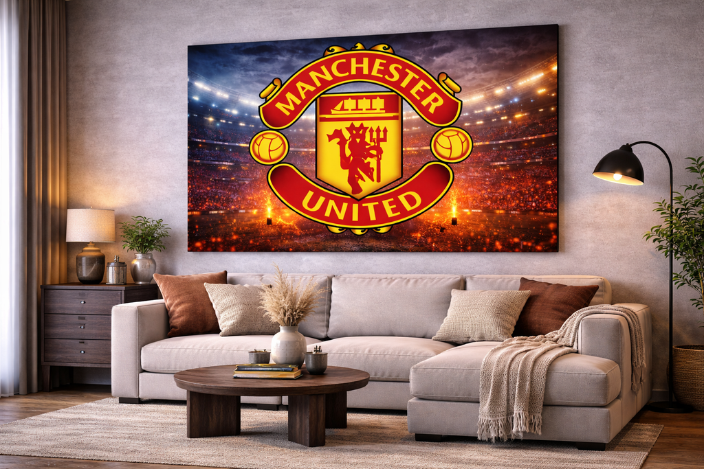 Canvas Echipa de Fotbal MANCHESTER UNITED