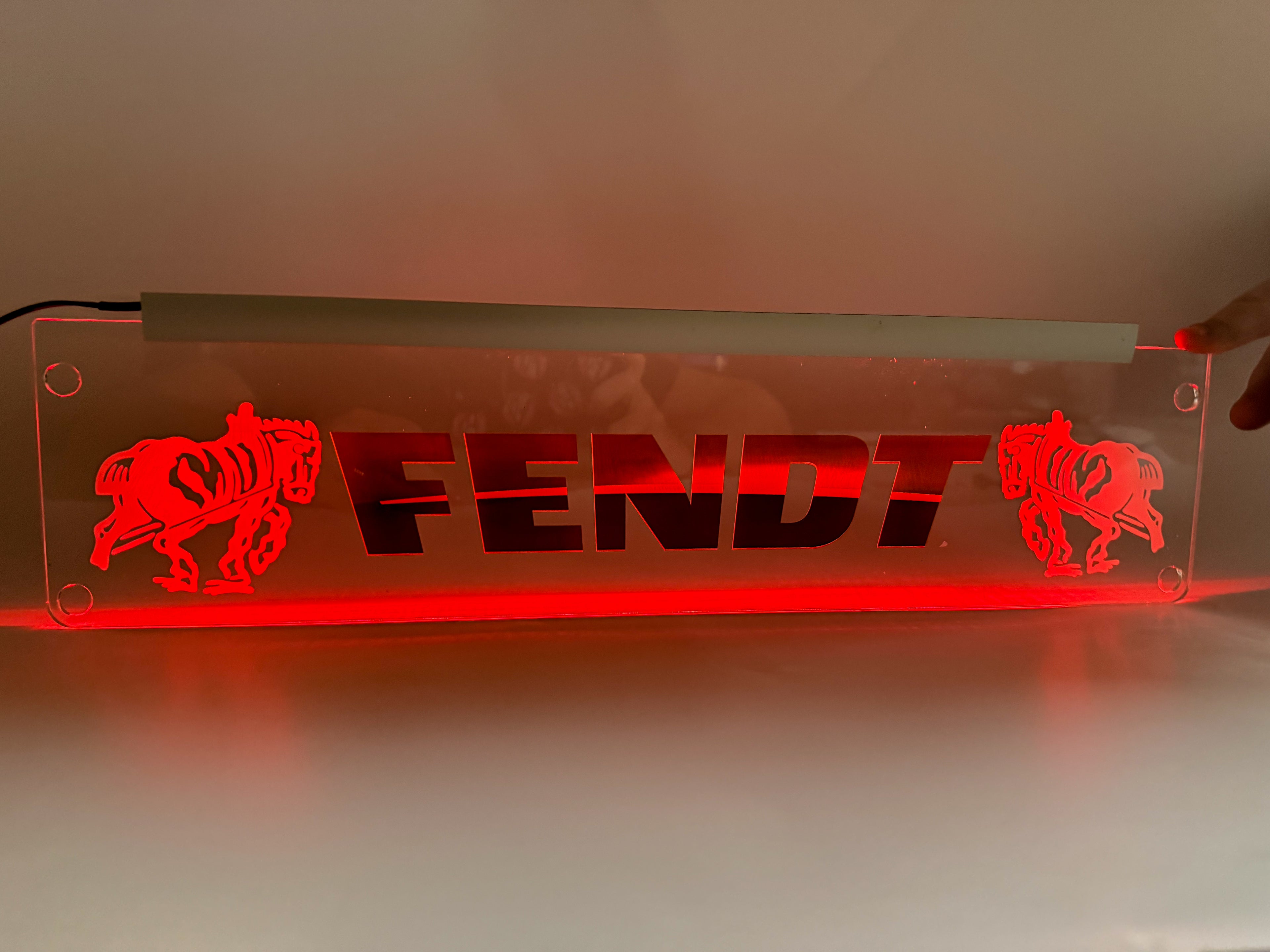 Plăcută LED 3D - FENDT