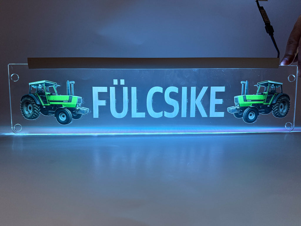 Plăcută LED 3D - Tractorul Tău
