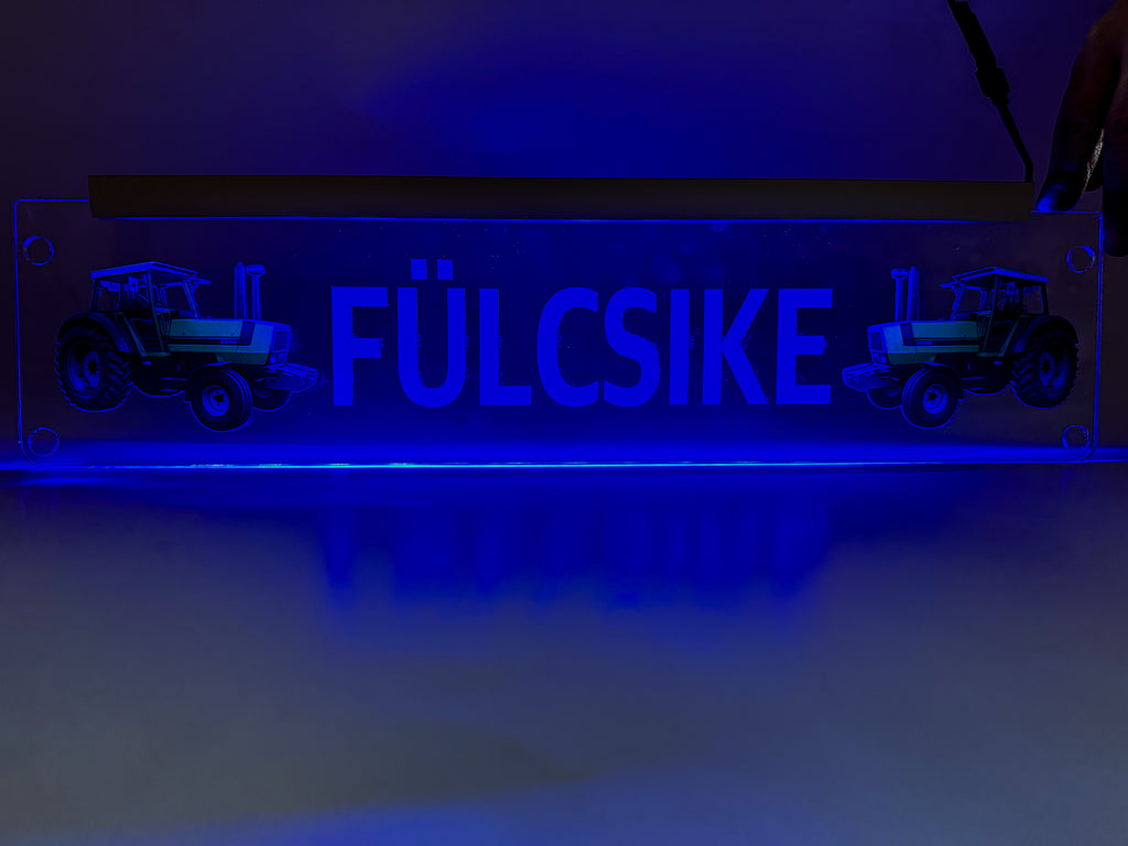 Plăcută LED 3D - Tractorul Tău