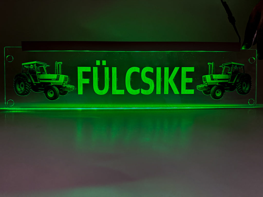 Plăcută LED 3D - Tractorul Tău
