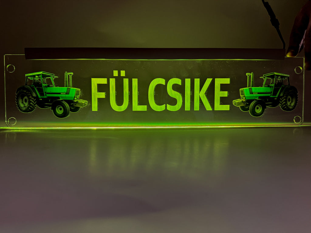 Plăcută LED 3D - Tractorul Tău