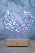 Decorațiune LED 3D - Mama