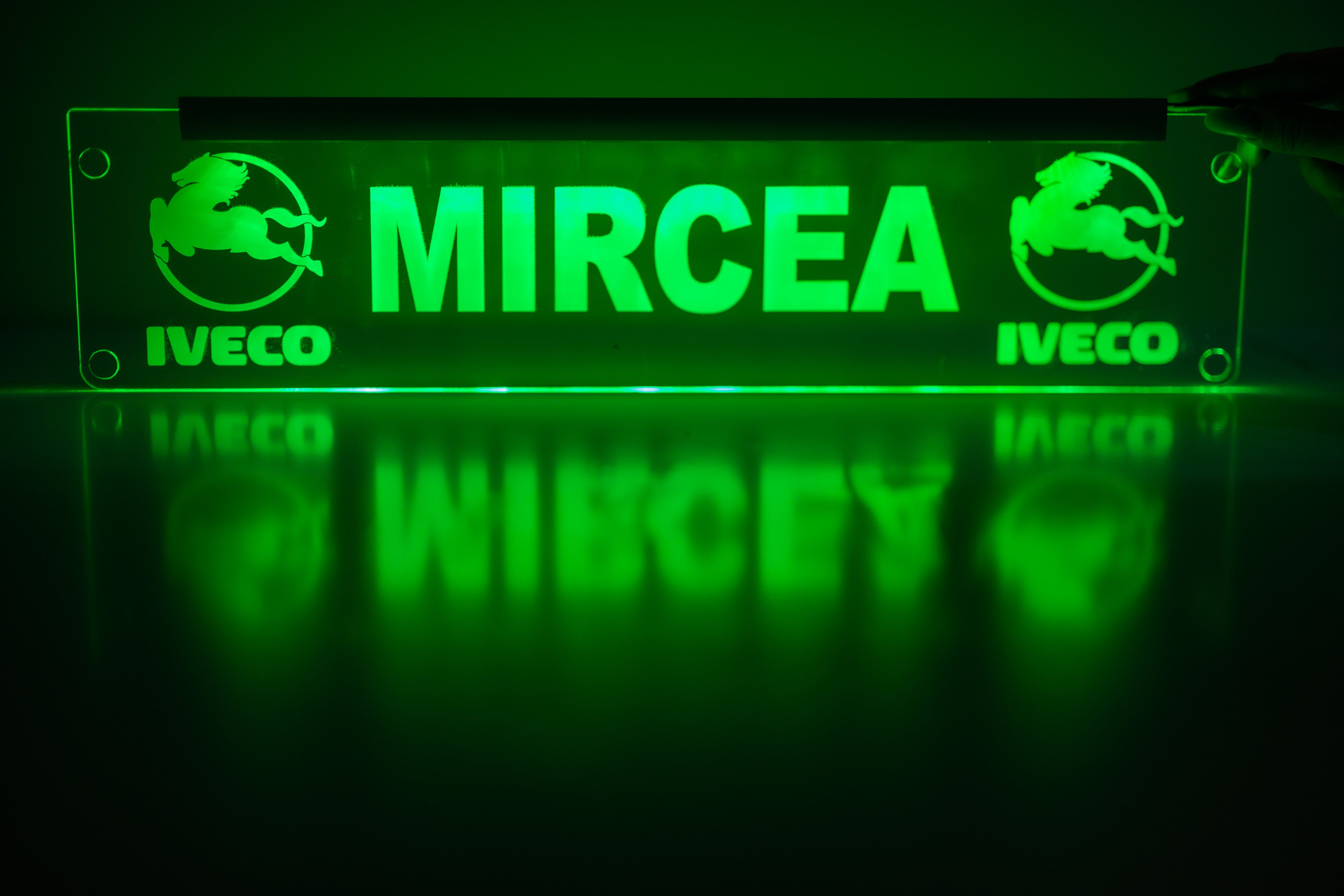 Plăcuță LED 3D TIR - IVECO