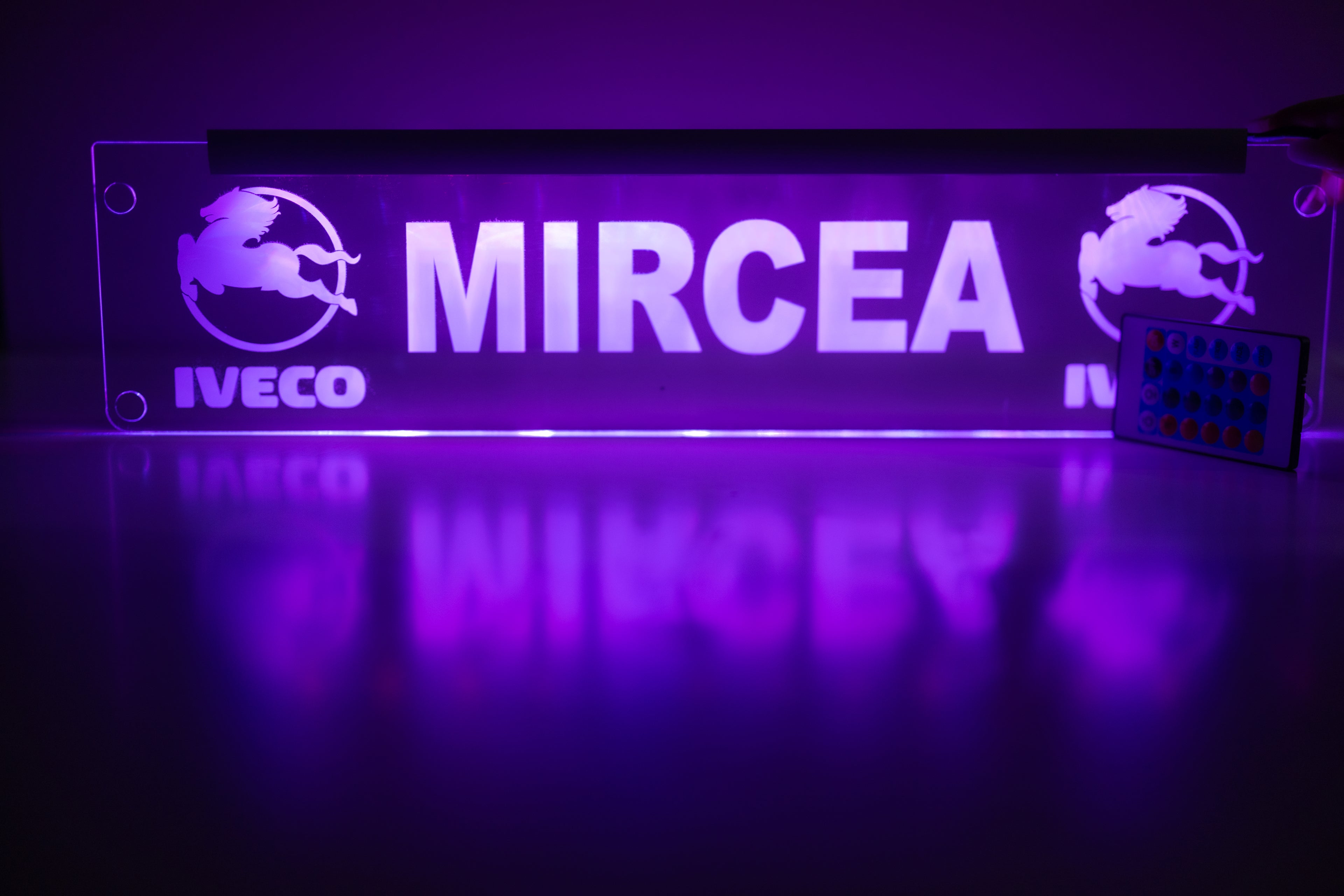 Plăcuță LED 3D TIR - IVECO