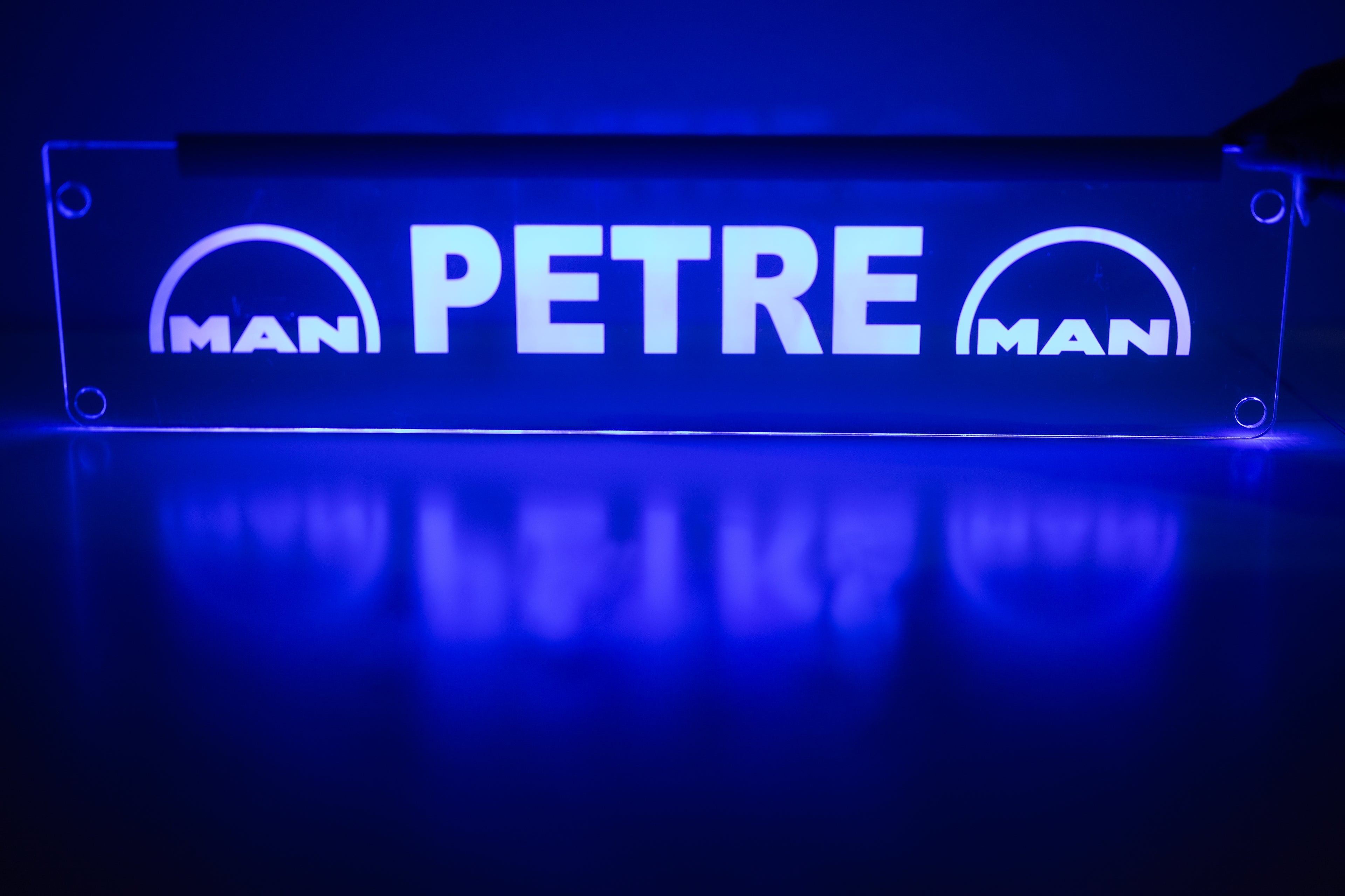 Plăcuță LED 3D TIR - MAN