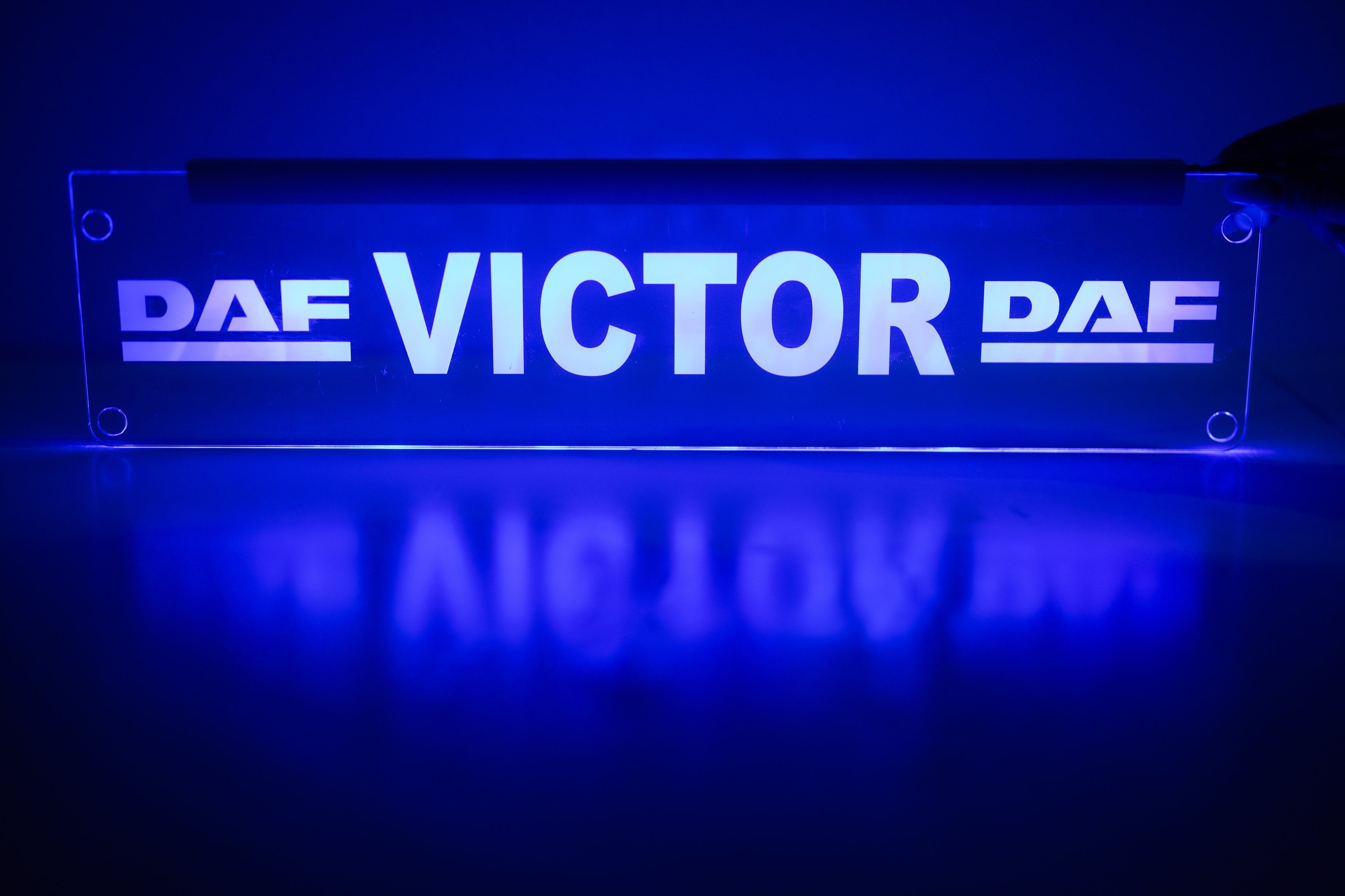 Plăcuță LED 3D TIR - DAF