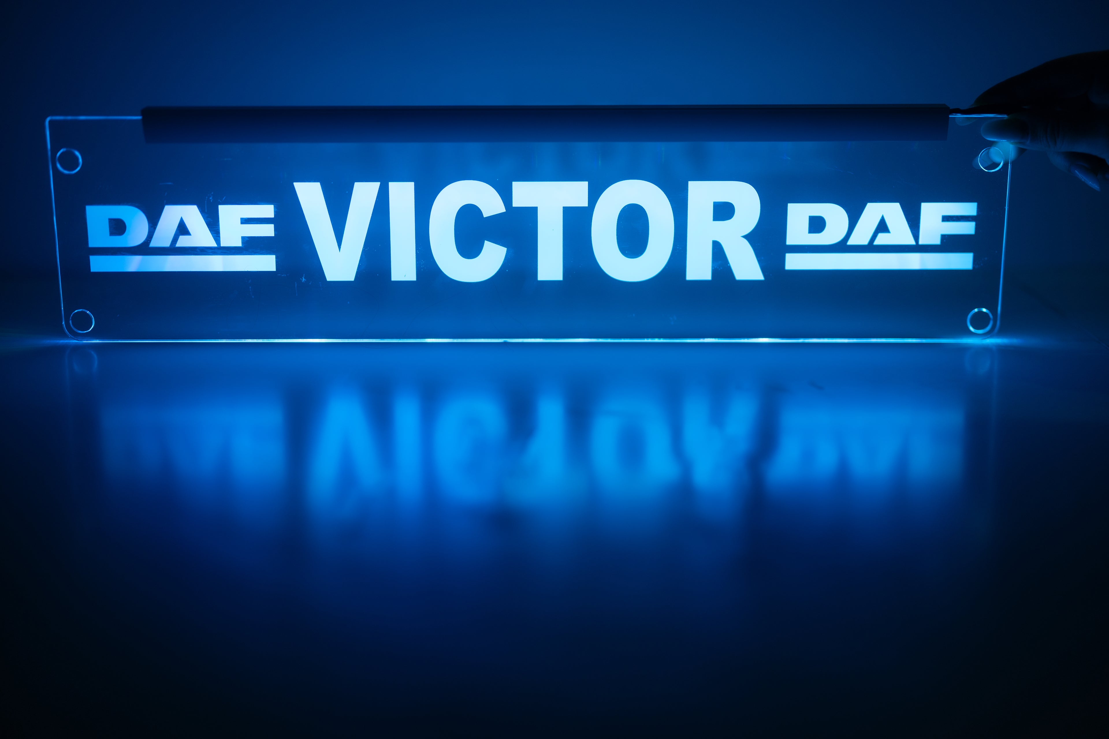 Plăcuță LED 3D TIR - DAF