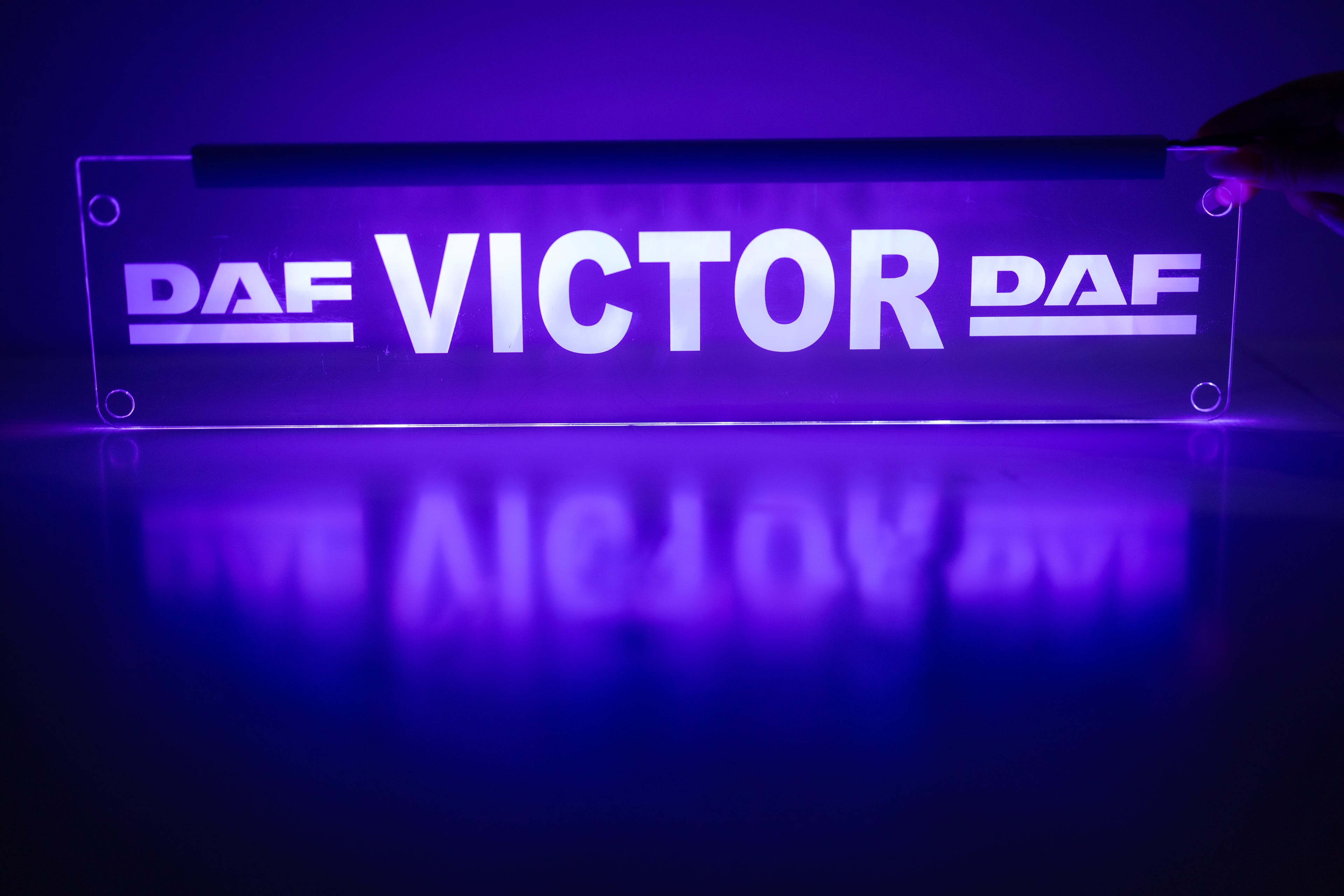 Plăcuță LED 3D TIR - DAF