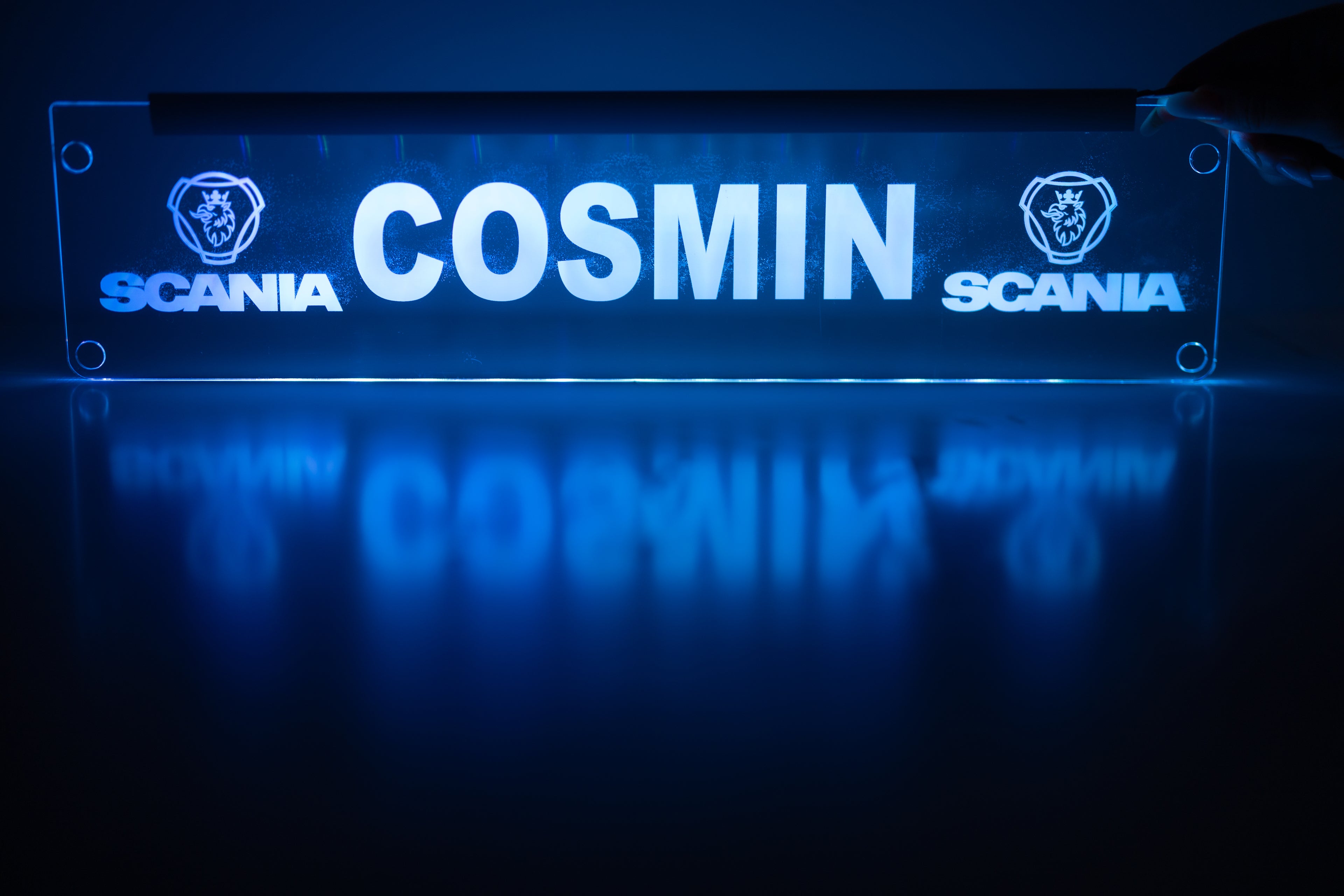 Plăcuță LED 3D TIR - SCANIA