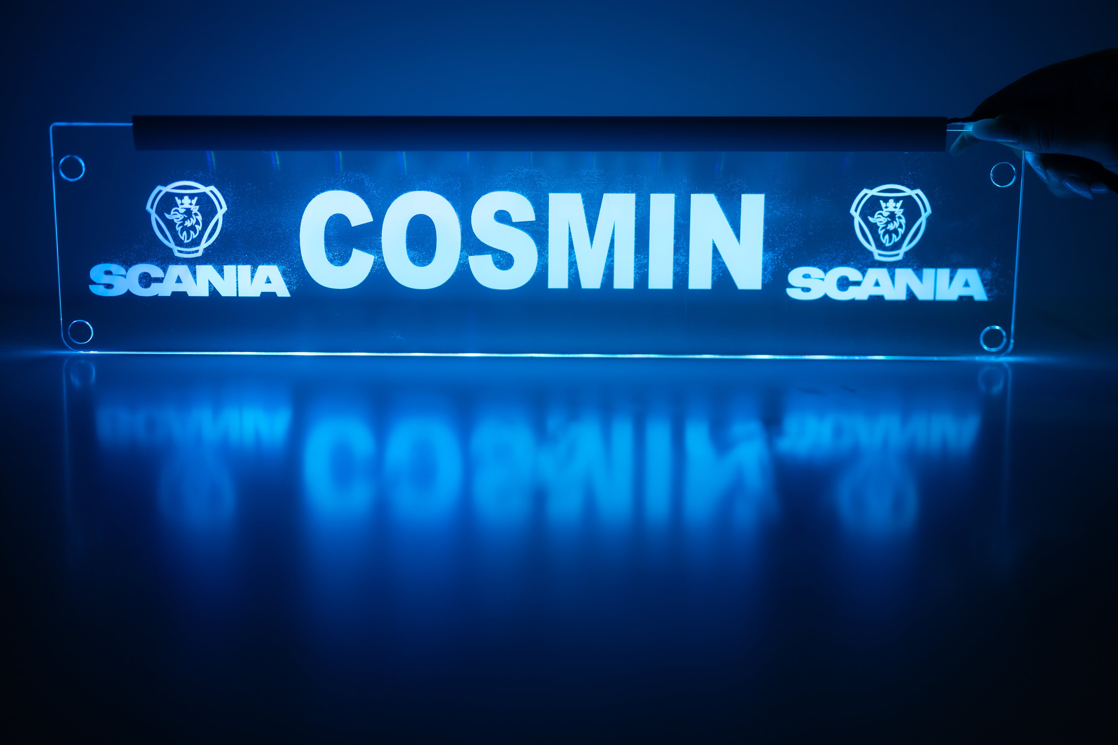 Plăcuță LED 3D TIR - SCANIA
