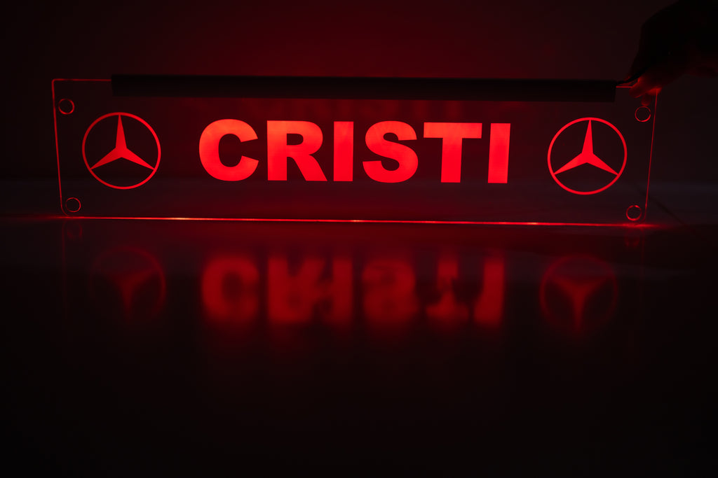 Plăcută LED 3D TIR - Mercedes Benz