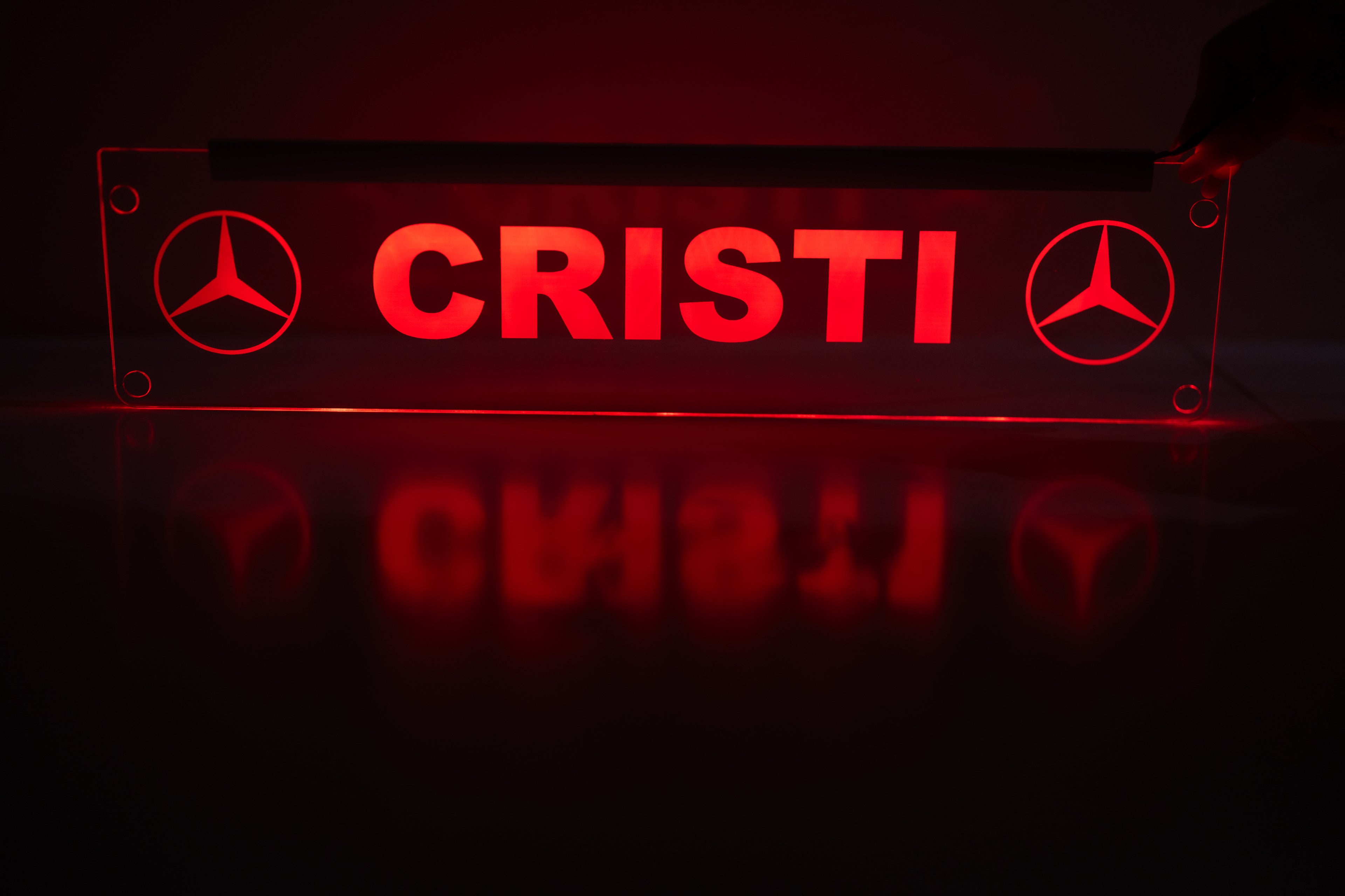 Plăcută LED 3D TIR - Mercedes Benz