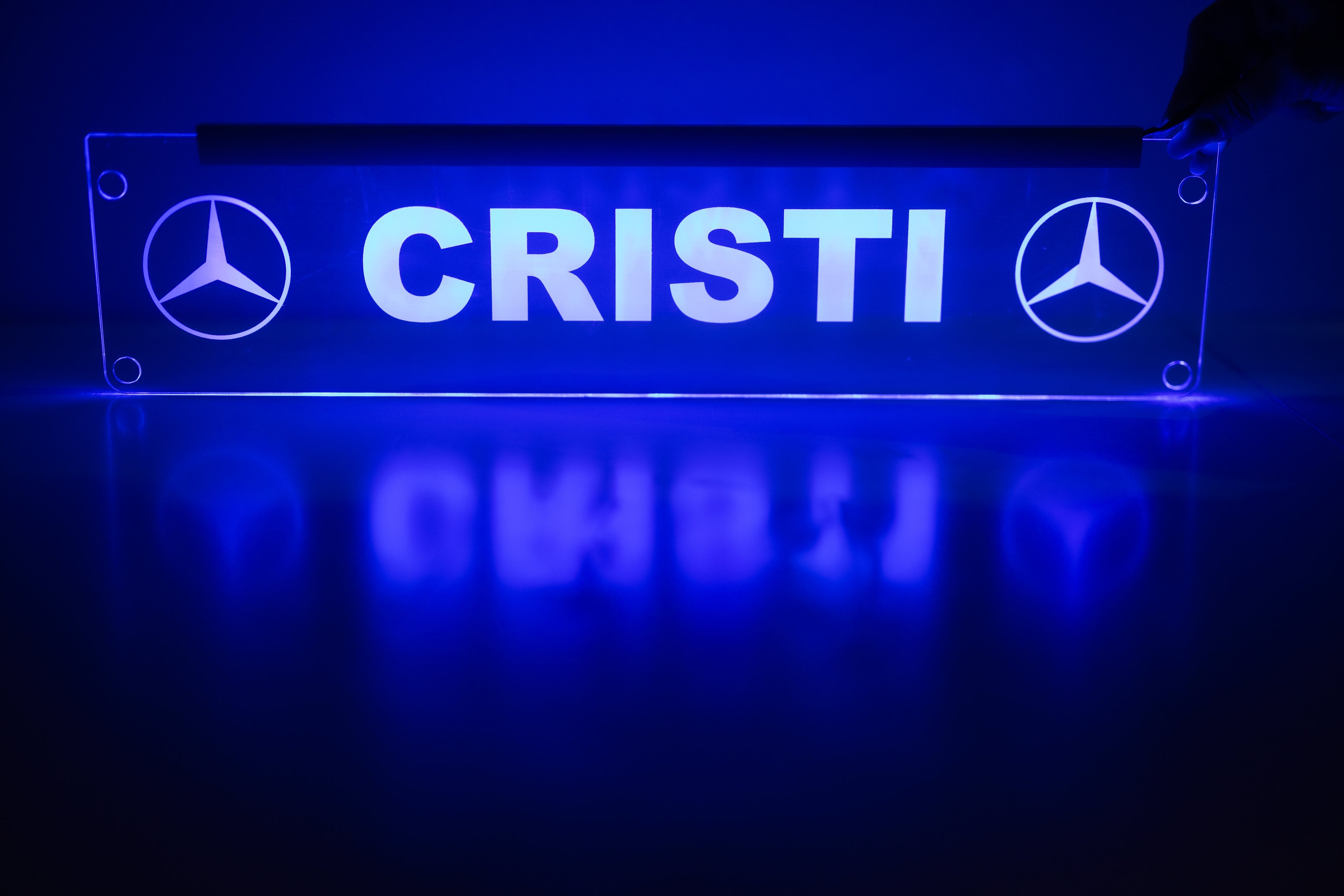 Plăcută LED 3D TIR - Mercedes Benz