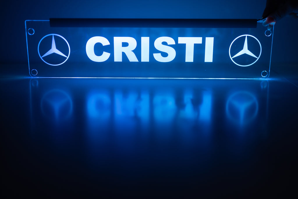 Plăcută LED 3D TIR - Mercedes Benz