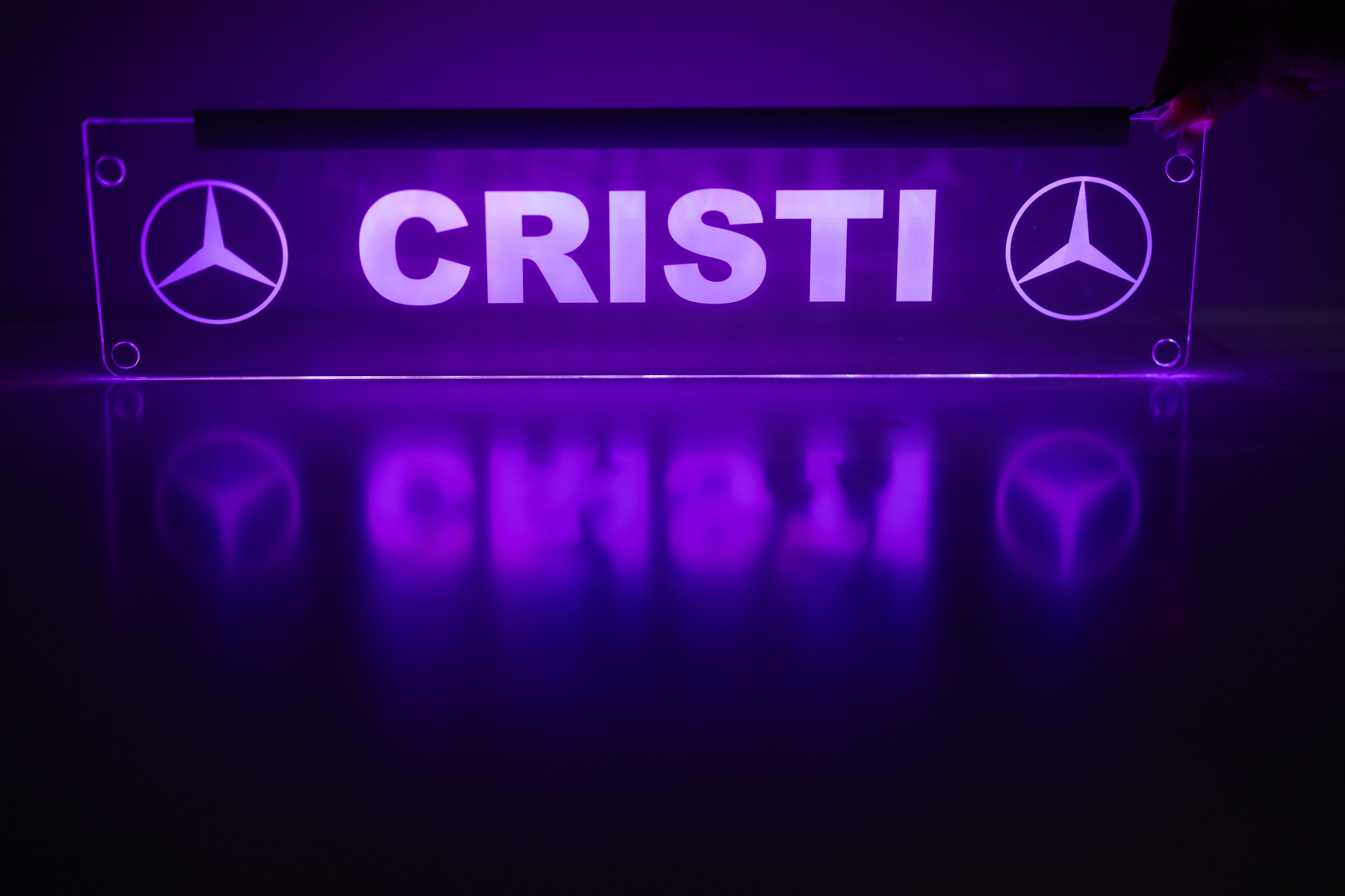 Plăcută LED 3D TIR - Mercedes Benz