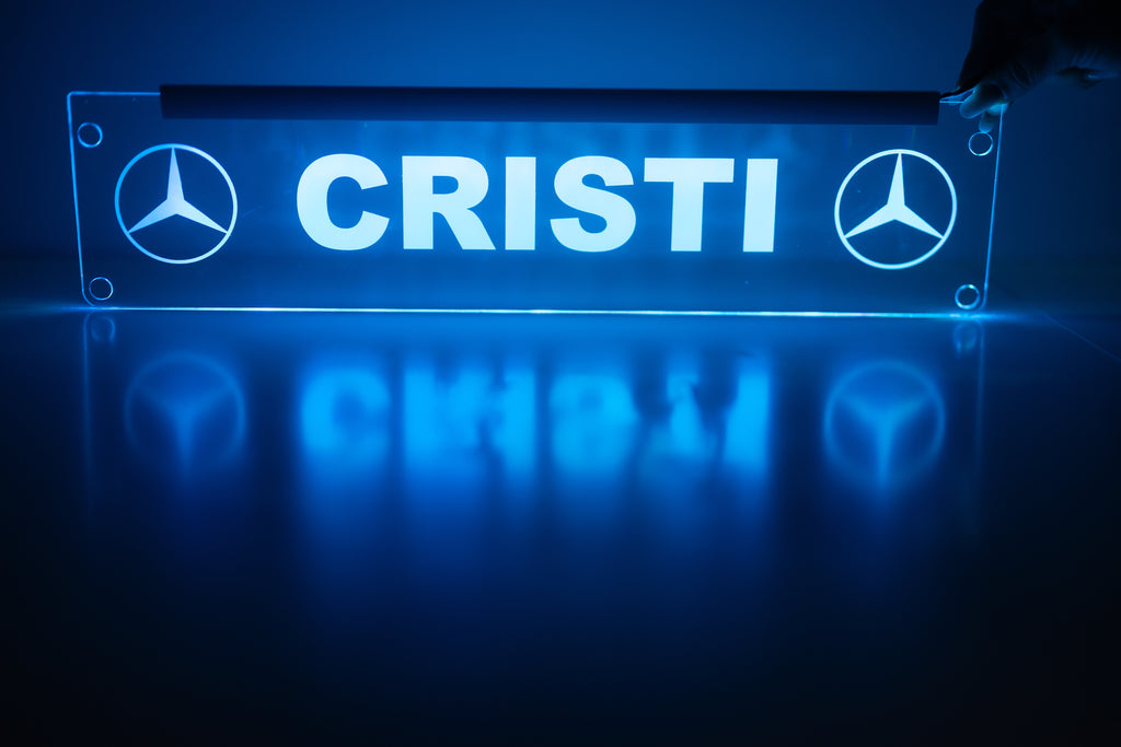 Plăcută LED 3D TIR - Mercedes Benz