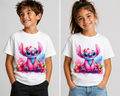 Tricou Copii STITCH Roz