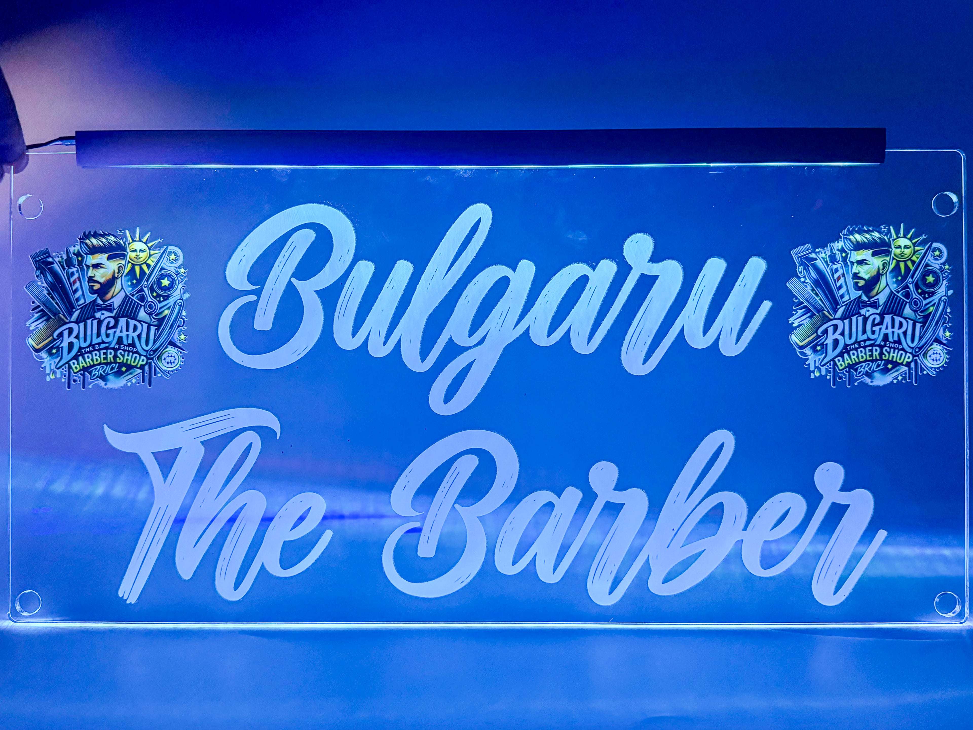 Plăcută 3D Barber Shop