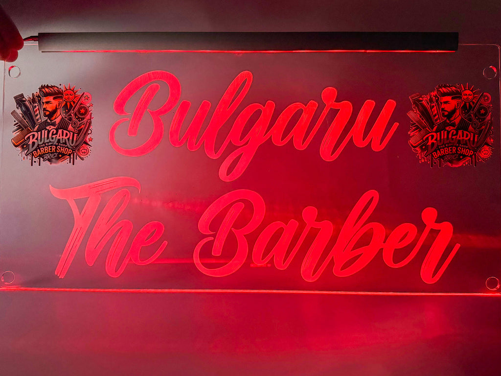 Plăcută 3D Barber Shop