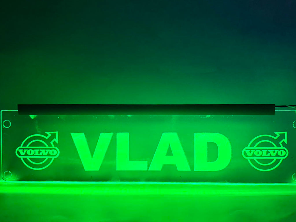 Plăcută LED 3D  TIR - Volvo